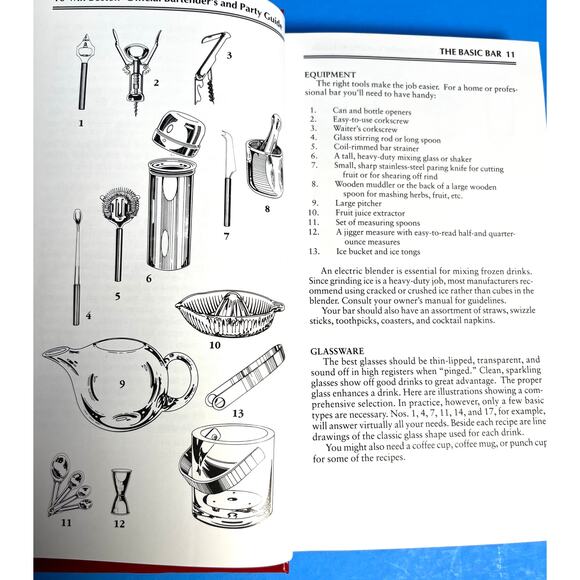 Mr. Boston Official Bartender’s & Party Guide 65th Ed 2000 HC Drink Recipe Book - Picture 6 of 7